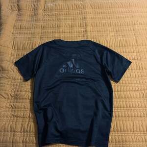 Adidas Men's Size Large Triple Black Sport Jersey T-Shirt Brand New NWT DU2548